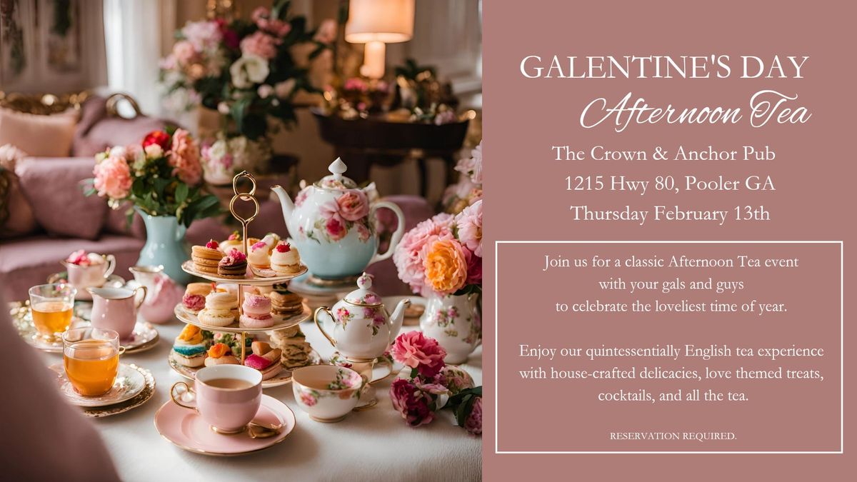 Galentine's Afternoon Tea Event 