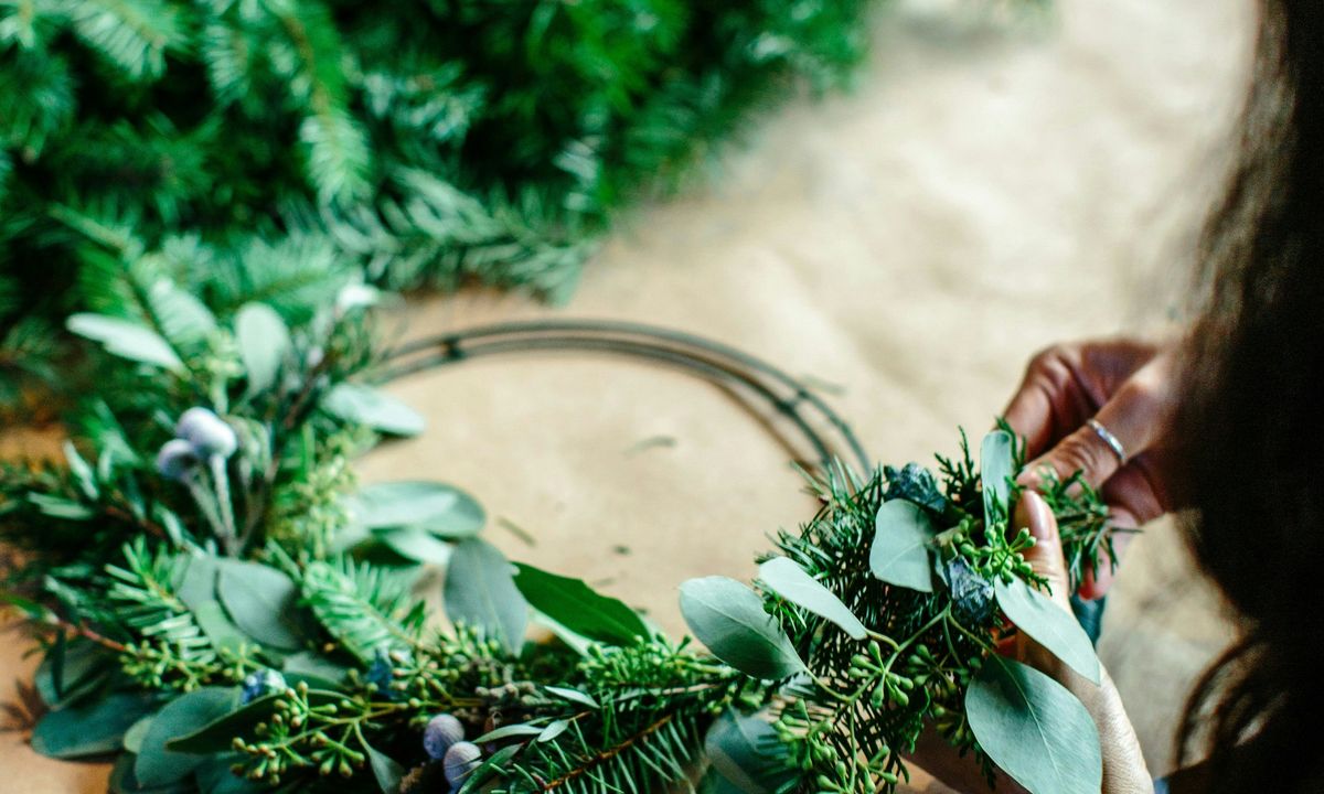 Festive Wreath Making