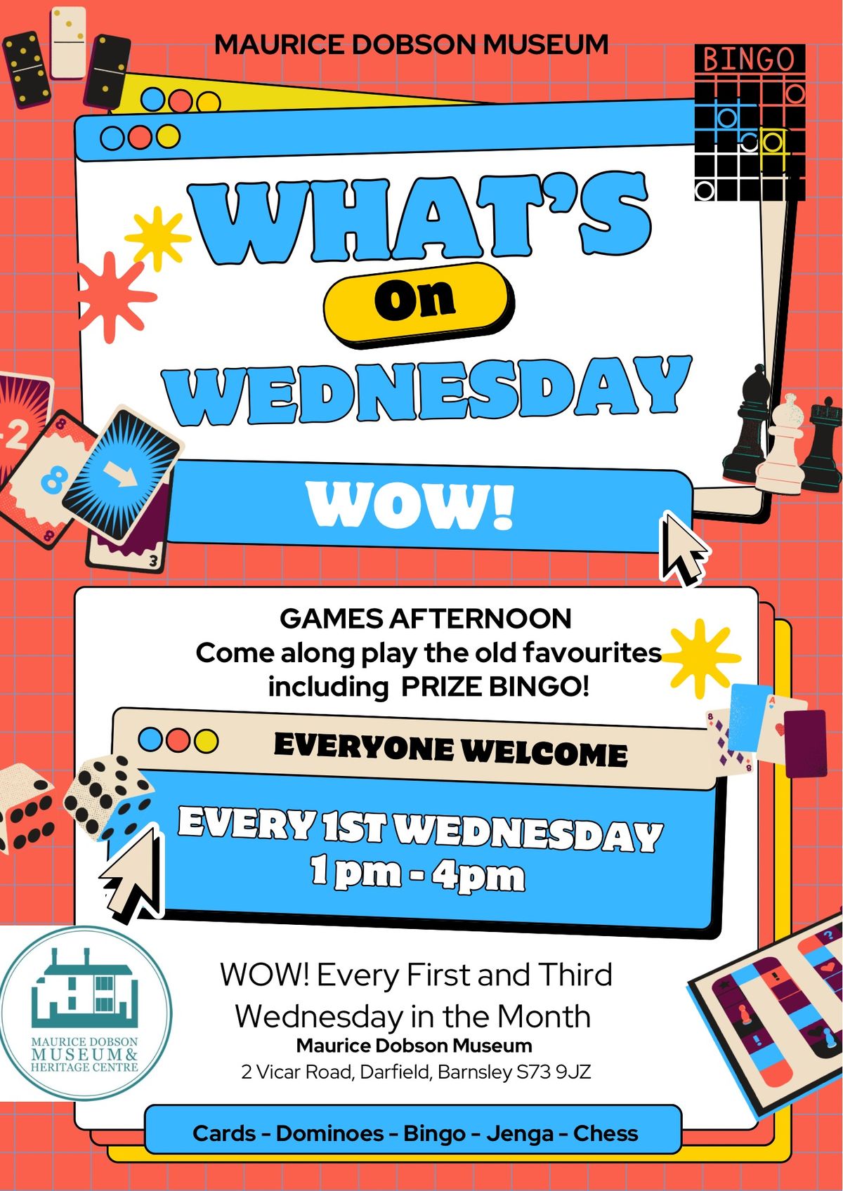 WOW! What\u2019s On Wednesday GAMES AFTERNOON 