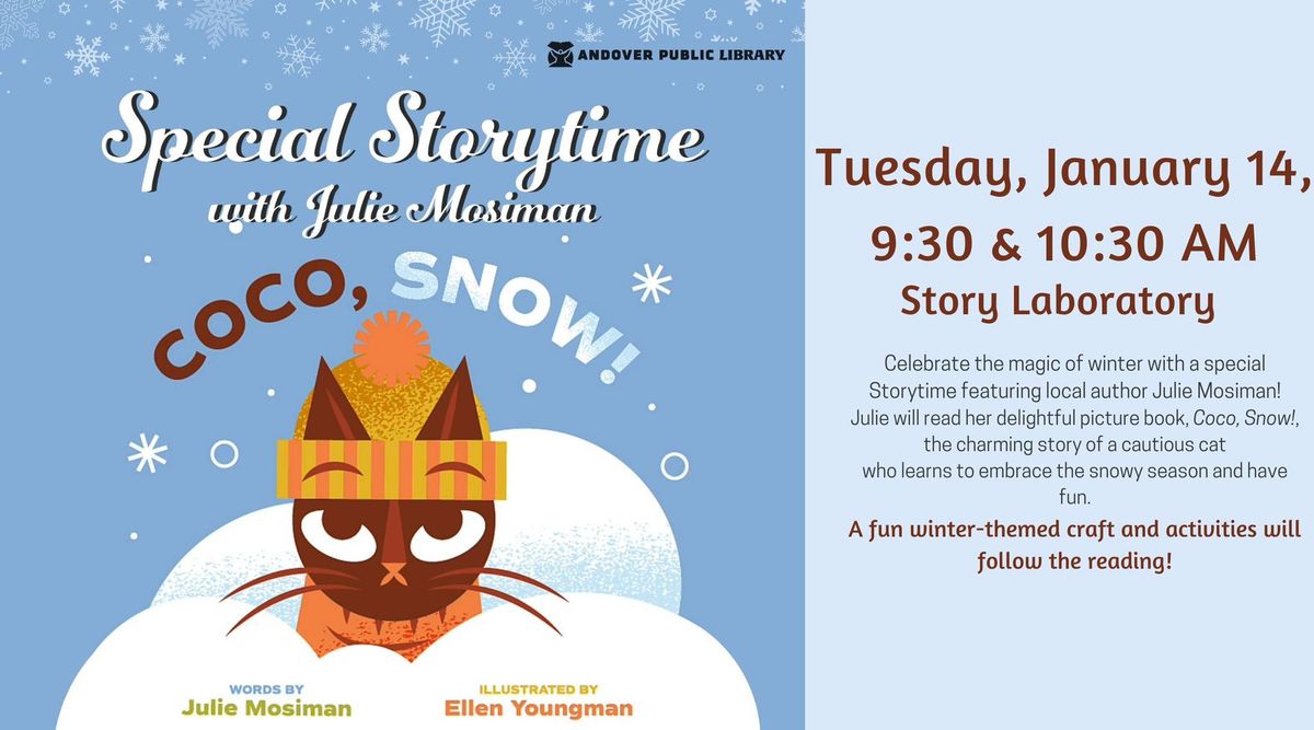 Special Storytime with Julie Mosiman