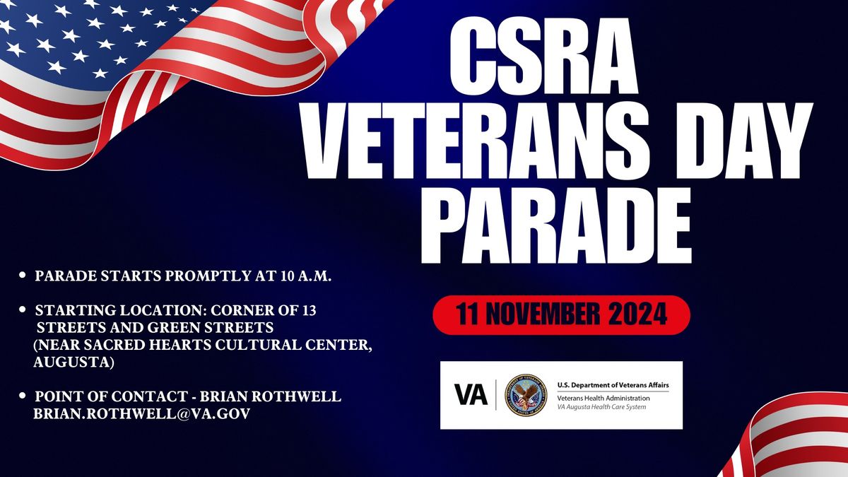 CSRA Veterans Day Parade