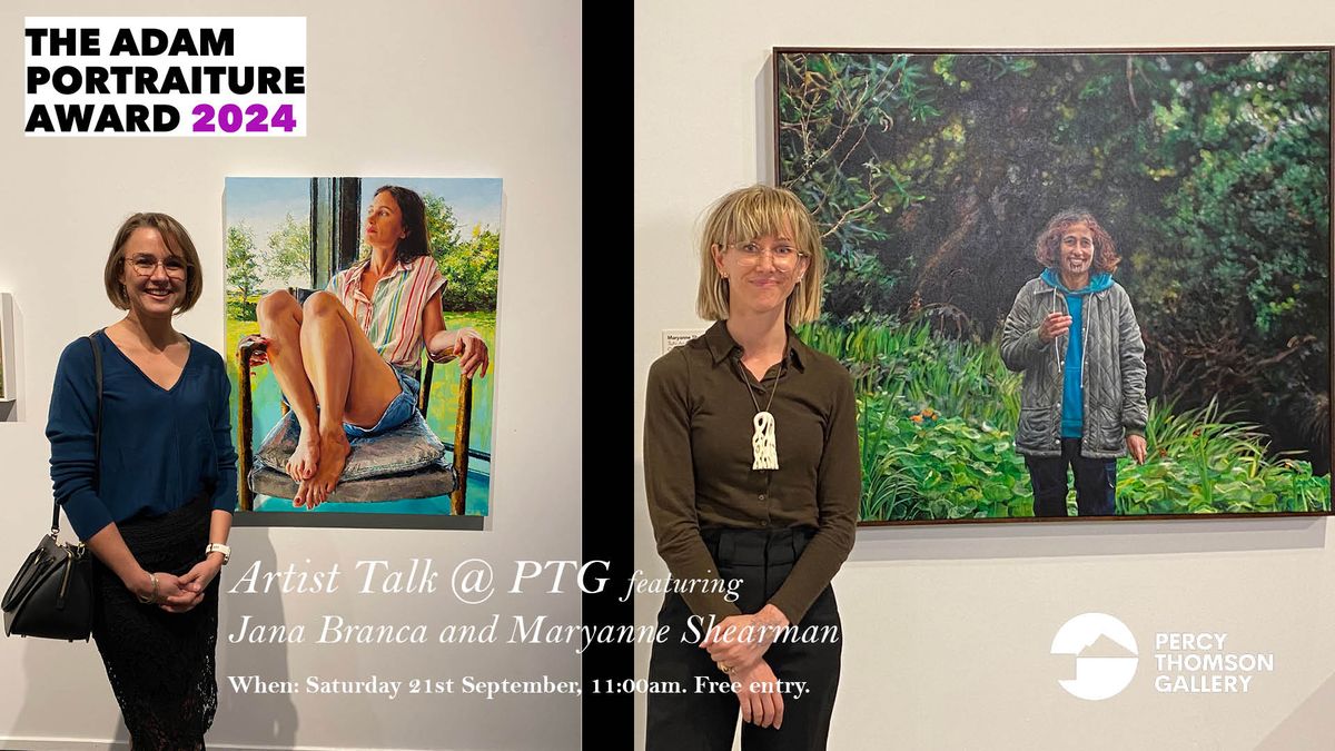 Artist Talk with Jana Branca and Maryanne Shearman - Adam Portraiture Award 2024