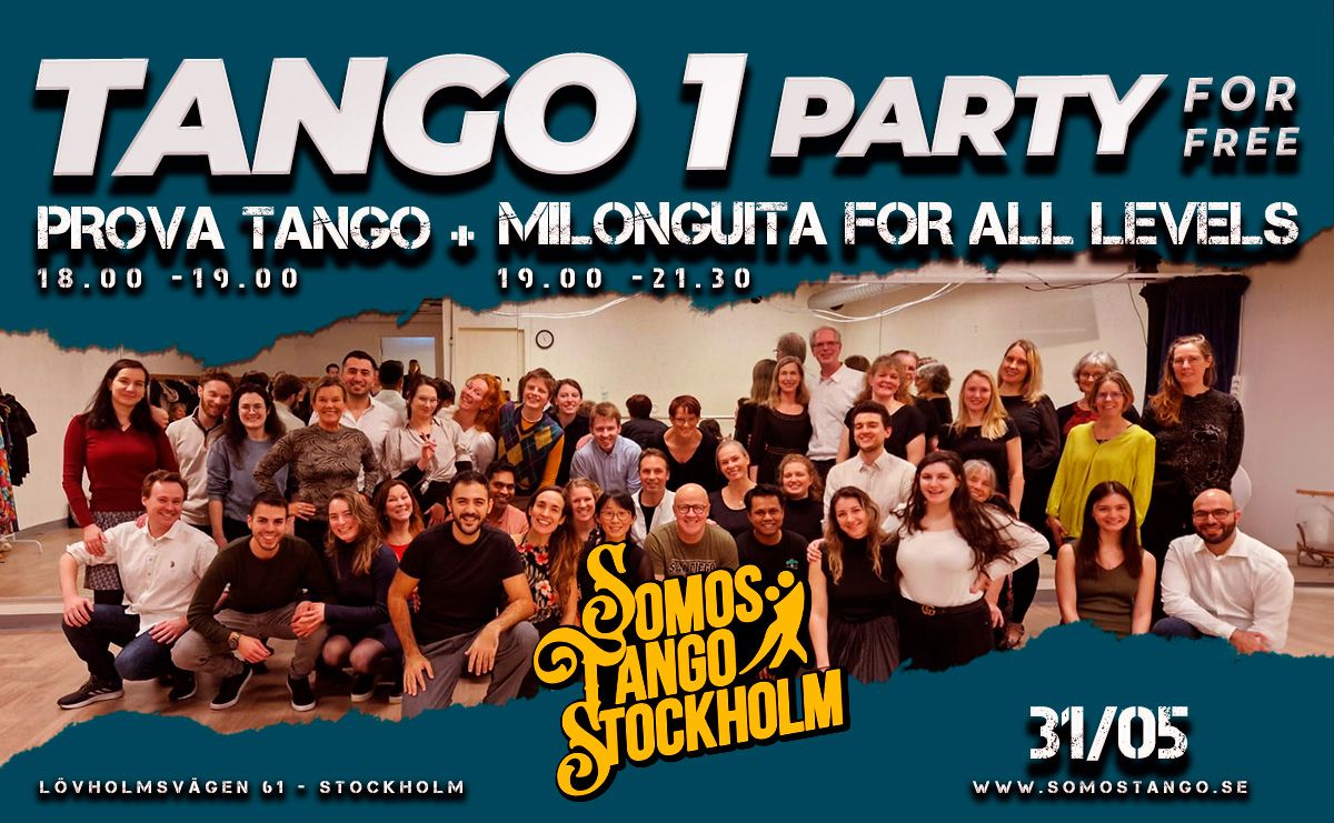 Prova Tango + Tango 1 Party May \ud83d\udd25