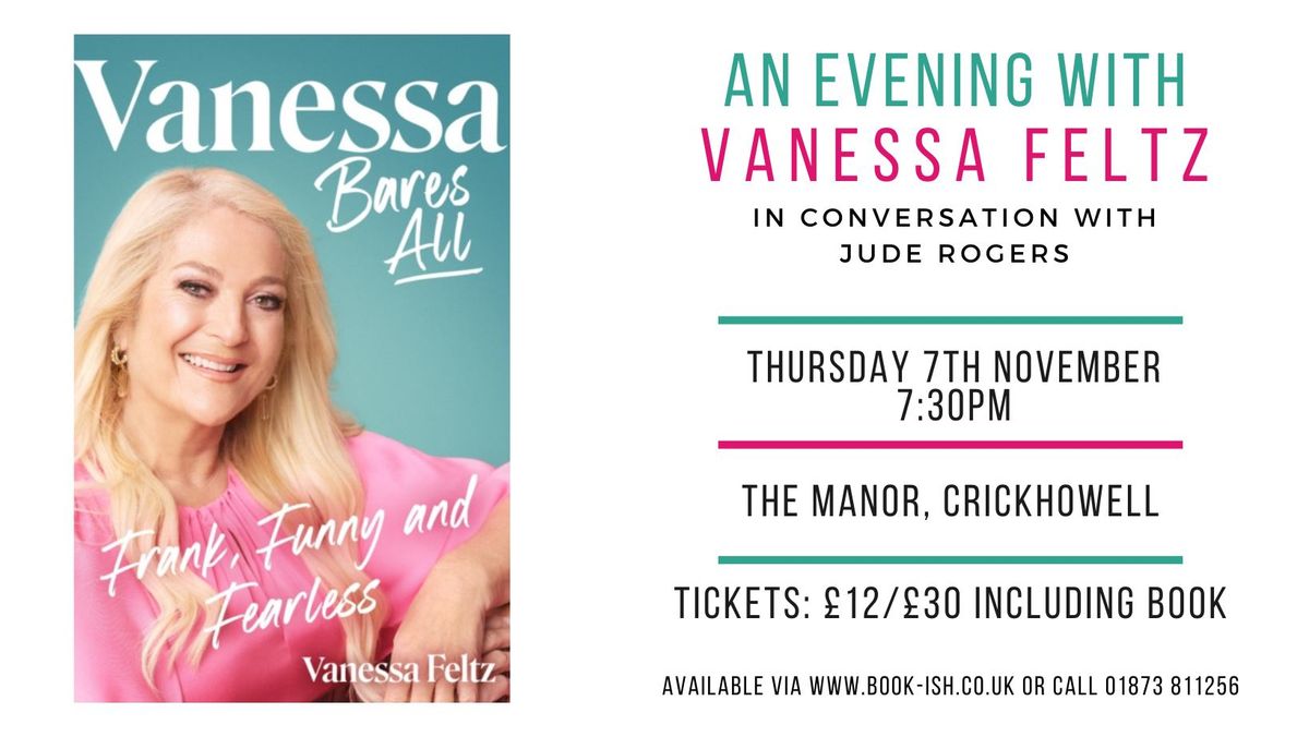 An evening with\u2026 Vanessa Feltz