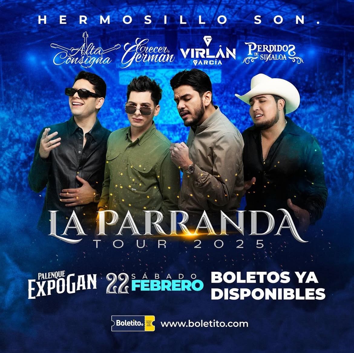 Palenque Expongan #Hermosillo de #LaParrandaTour 