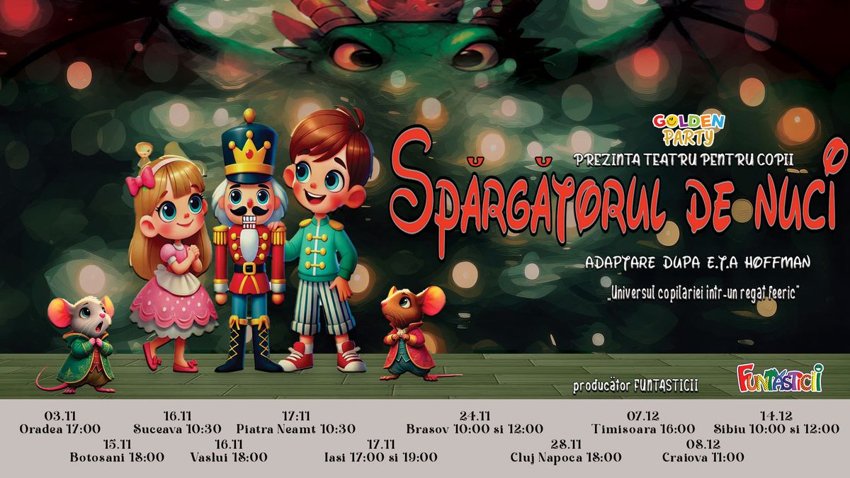 SPARGATORUL DE NUCI - Timisoara - ora 16:00