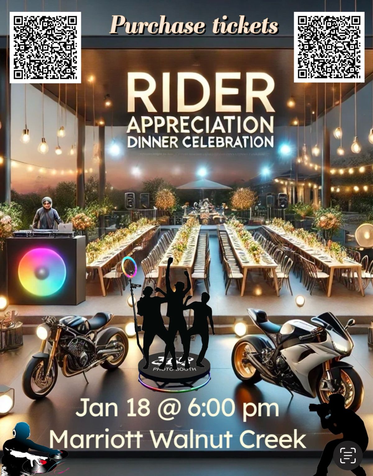 Rider Appreciation Dinner Celebration