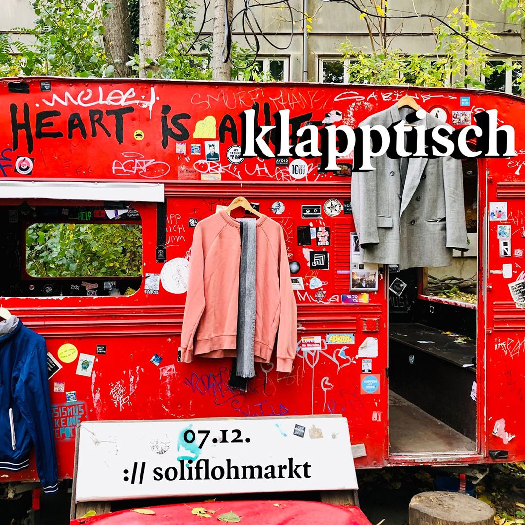 soliflohmarkt im :\/\/about blank | my heart is a klapptisch