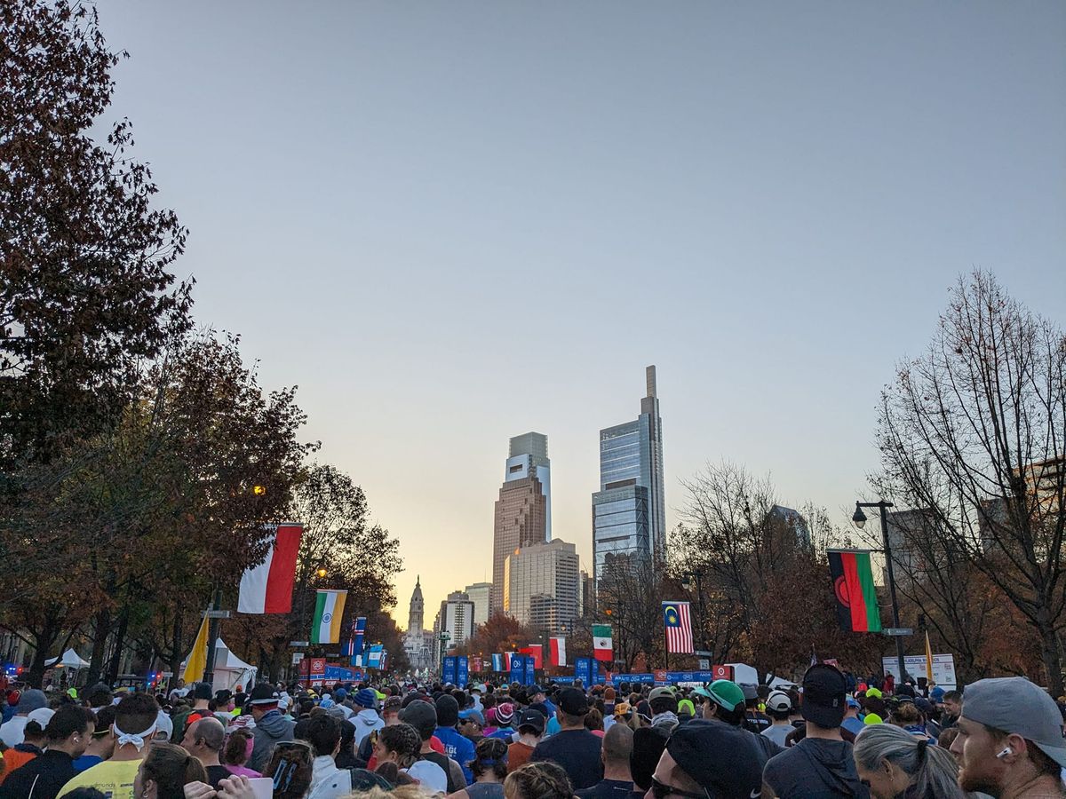 Philadelphia Marathon 2024 - Final Finisher's Party