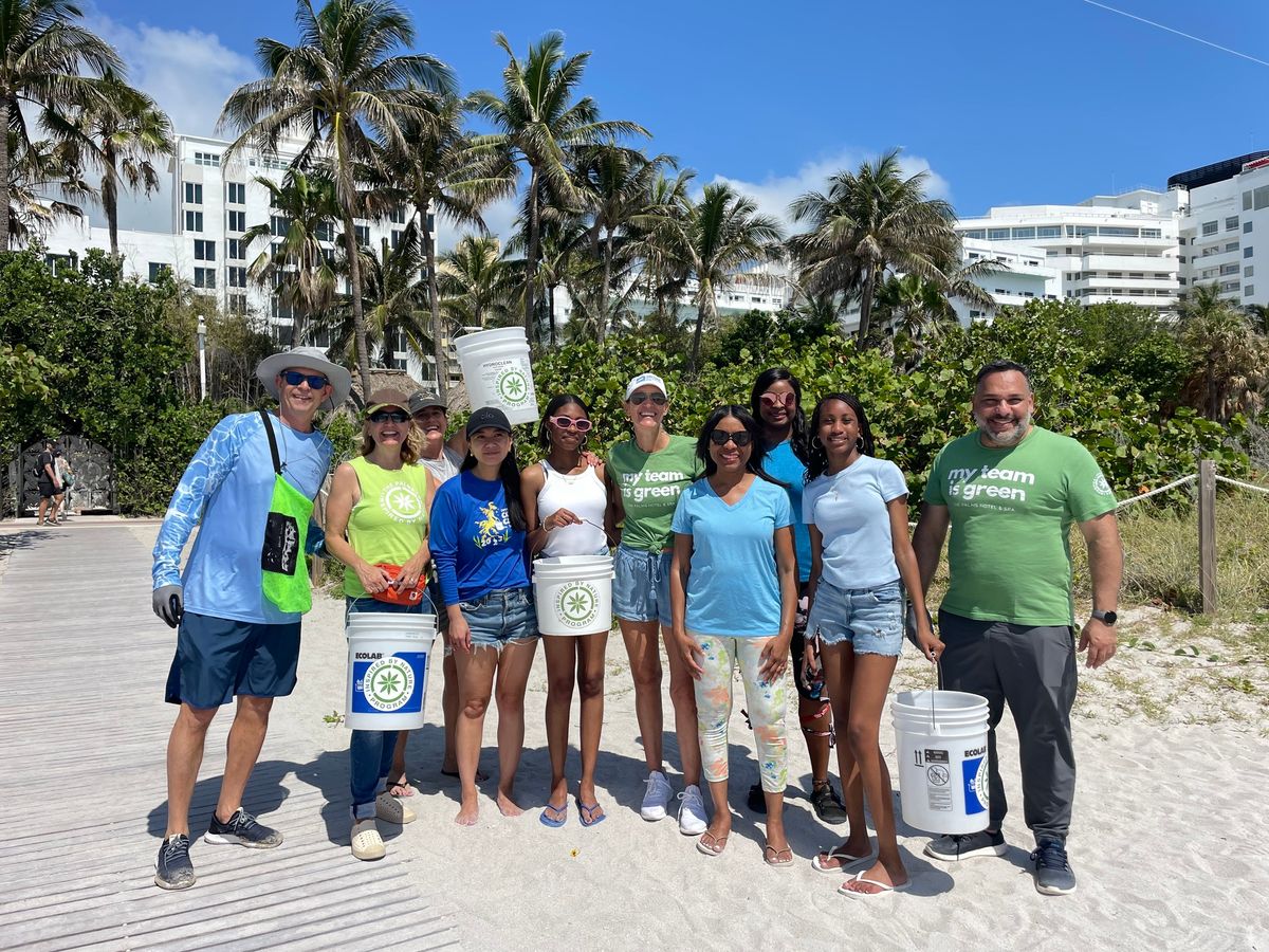 International Coastal Cleanup at The Palms Hotel & Spa