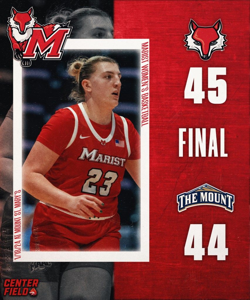 Marist Red Foxes Women's Basketball vs. Mount St. Marys Mountaineers