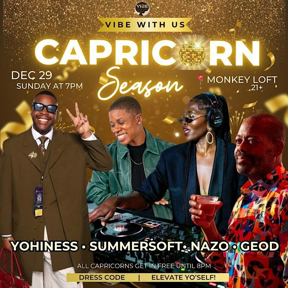 VIBE with Us: Capricorn Season