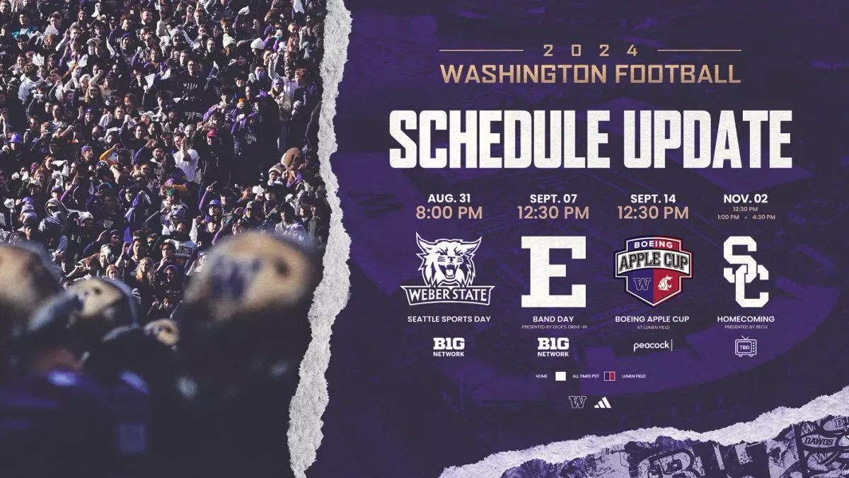 Washington Huskies at Rutgers Scarlet Knights Womens Volleyball