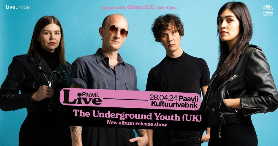 Paavli.LIVE: The Underground Youth (UK) | new album release show
