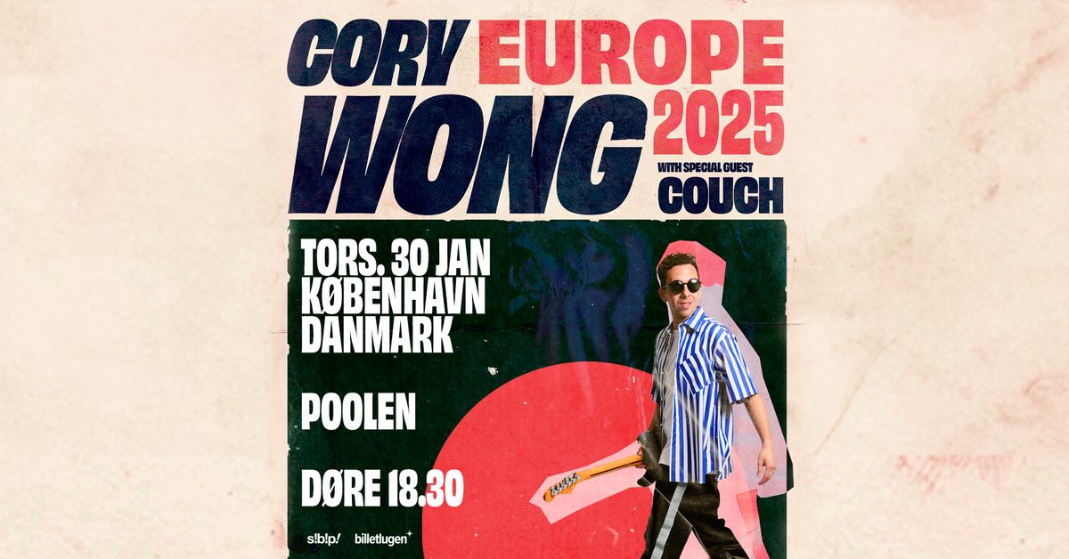 Cory Wong (US) + [special guest: Couch] i Poolen