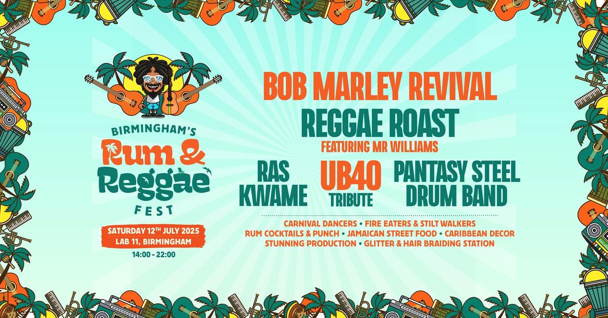 Rum &amp; Reggae Festival 2025 | Lab11 Birmingham