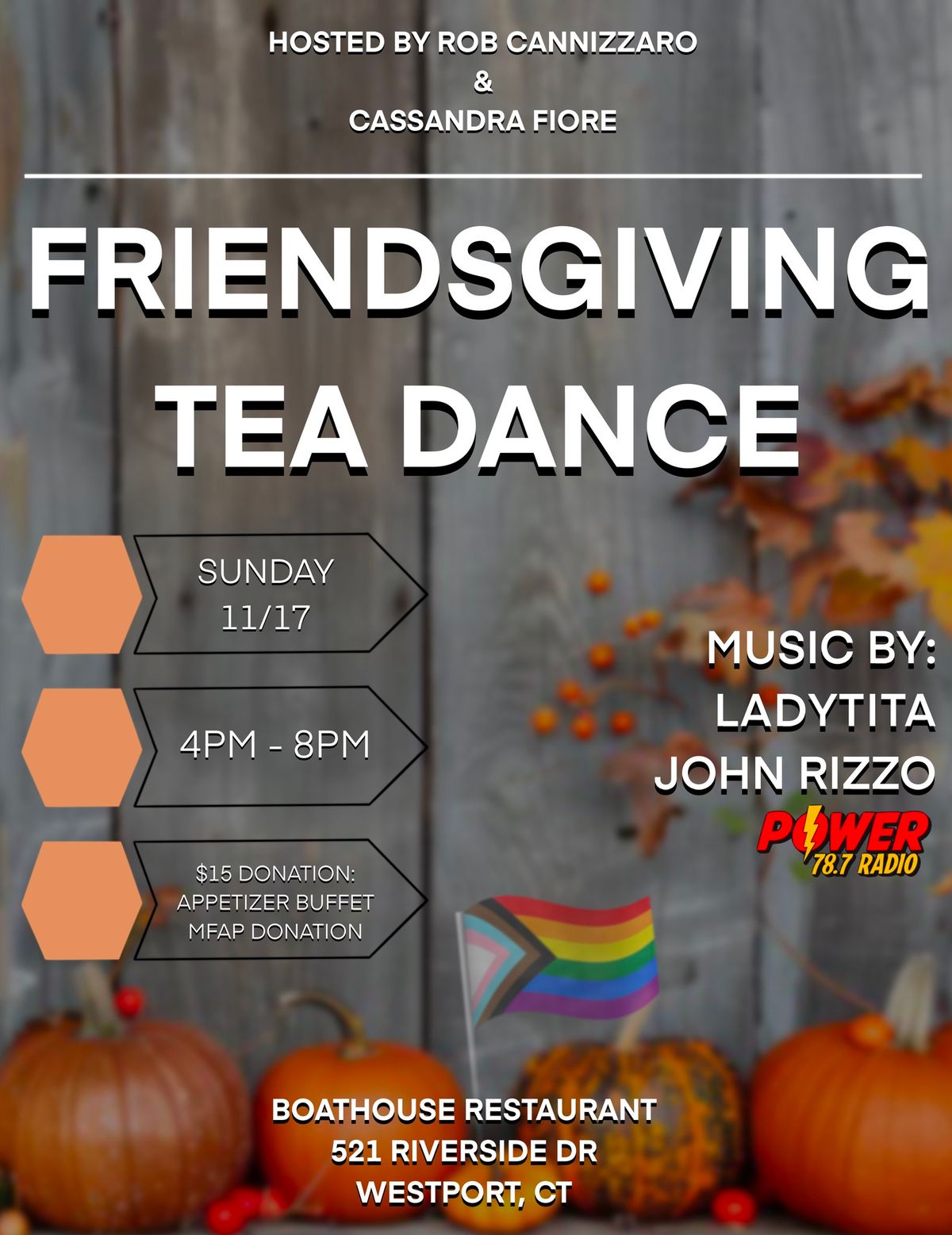 Tea Dance - Friendsgiving Edition