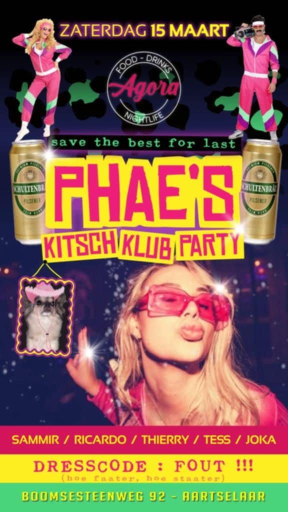 Phae's Kitch Club Party