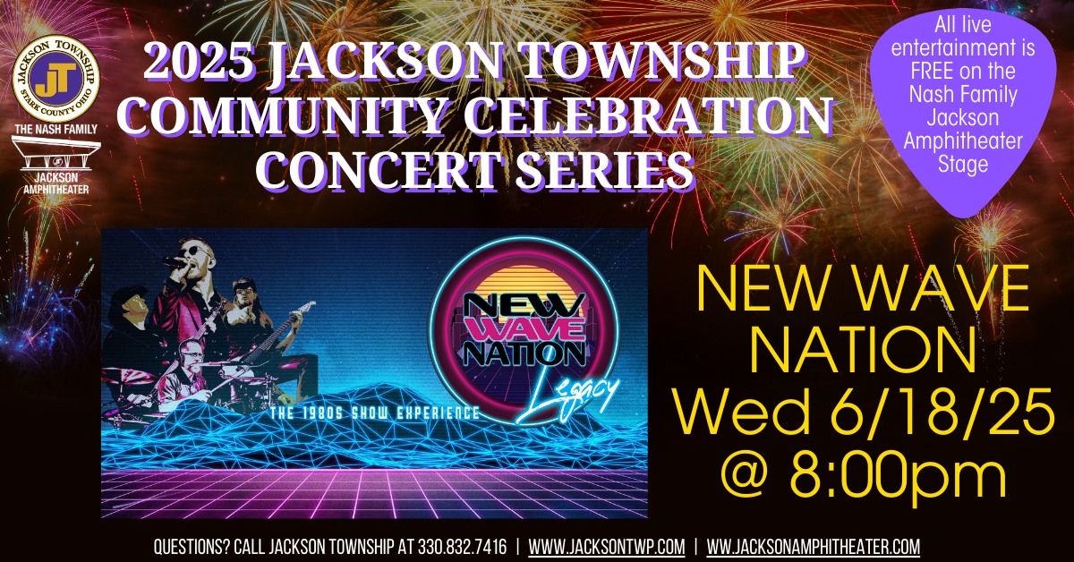 Community Celebration Concert featuring New Wave Nation 