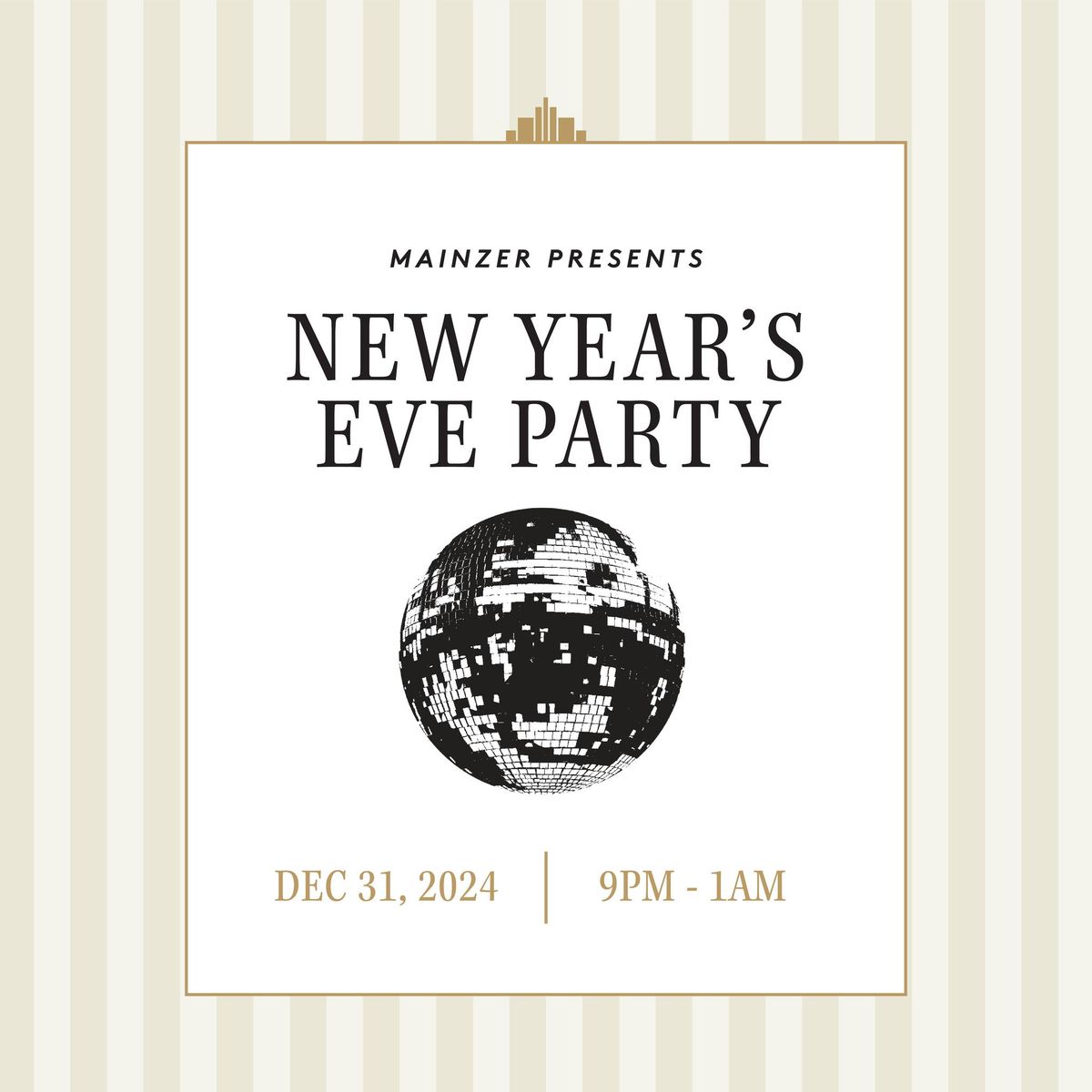 Mainzer's NYE Party: 90s & Beyond w\/ DJ Beto