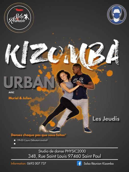 Cours de Kizomba \u00e0 St-Paul