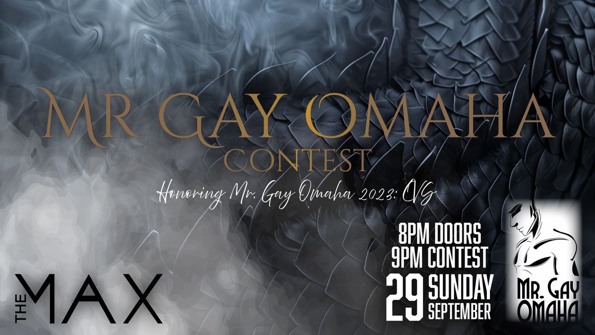 Mr Gay Omaha 2024 Contest