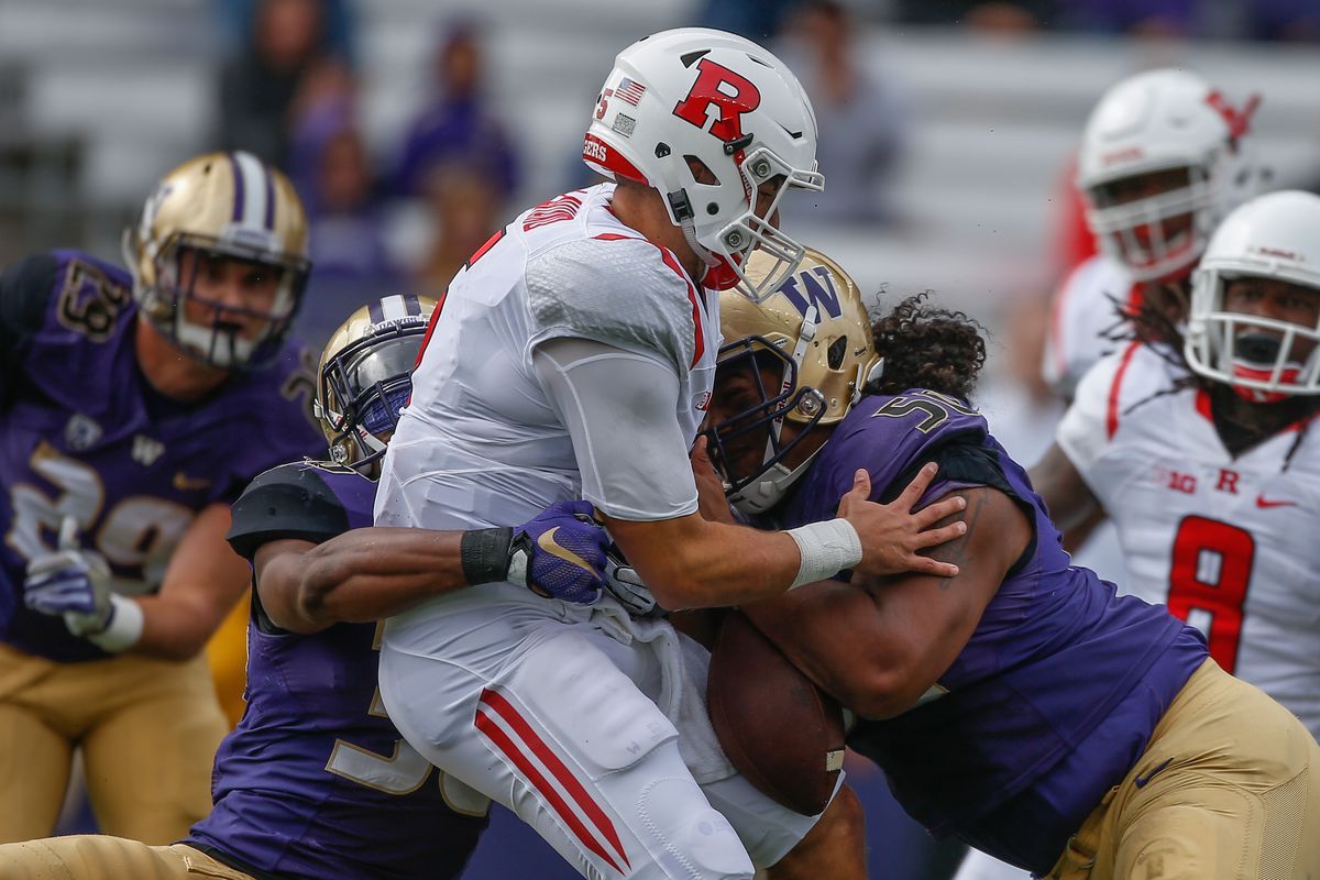 Washington Huskies at Rutgers Scarlet Knights Football