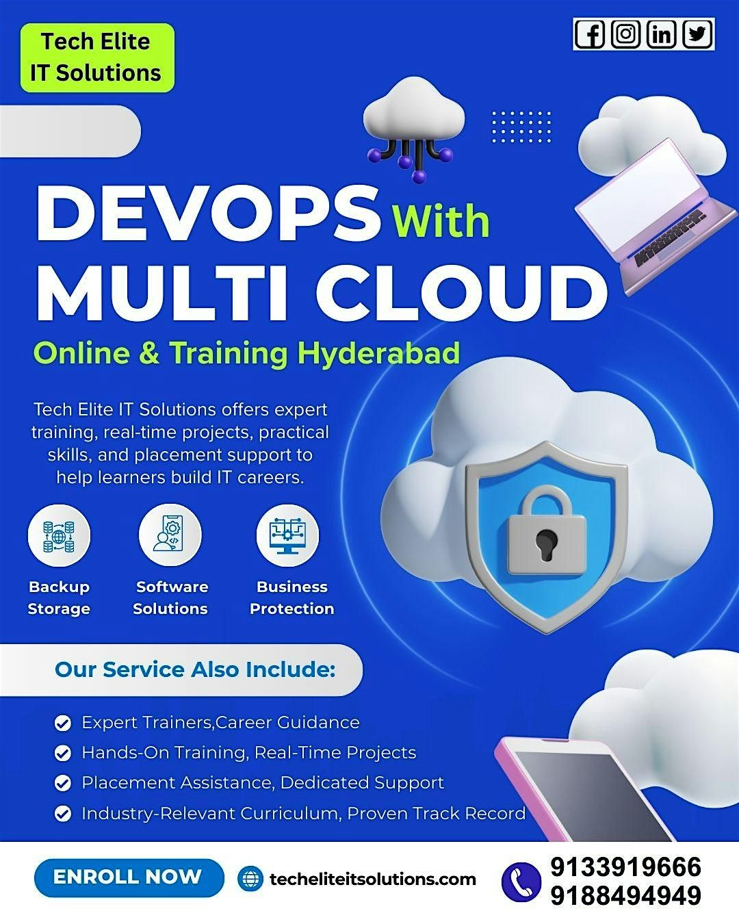 Master the Cloud: Free DevOps with Multi-Cloud Workshop in Hyderabad