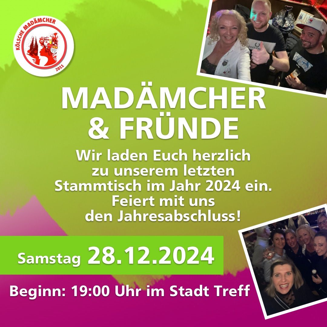 Stammtisch Mad\u00e4mcher & Fr\u00fcnde 