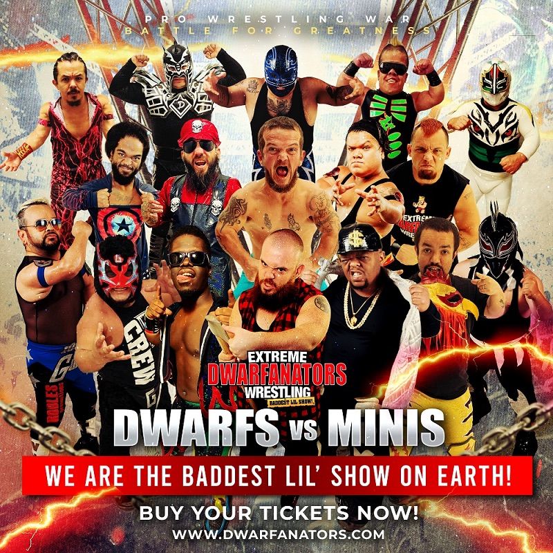 Extreme Dwarfanators Wrestling