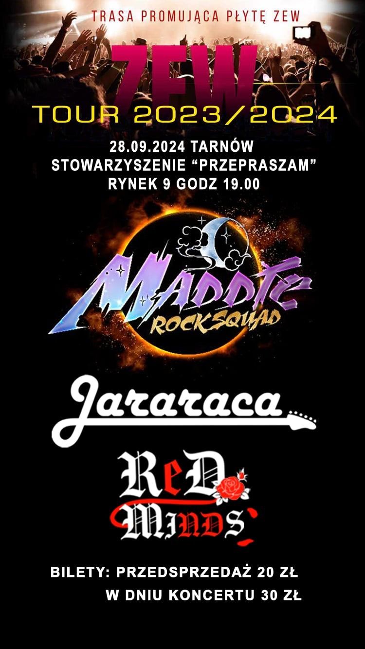 Maddie Rock Squad I Jararaca I Red Minds - TARN\u00d3W - ZEW TOUR 2024