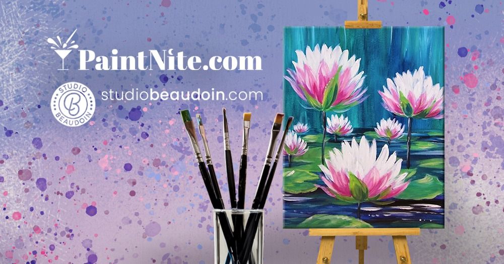 Paint Nite: Lilly\u2019s Blooms