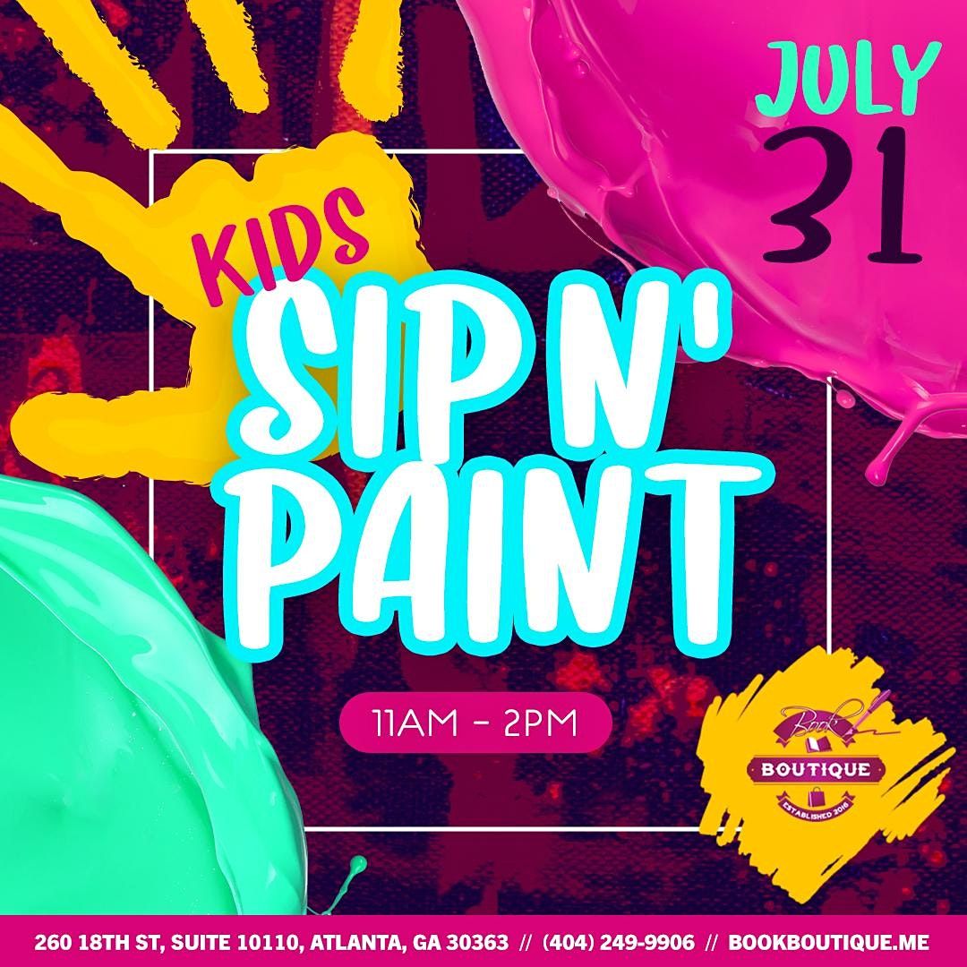 Kids' Sip & Paint