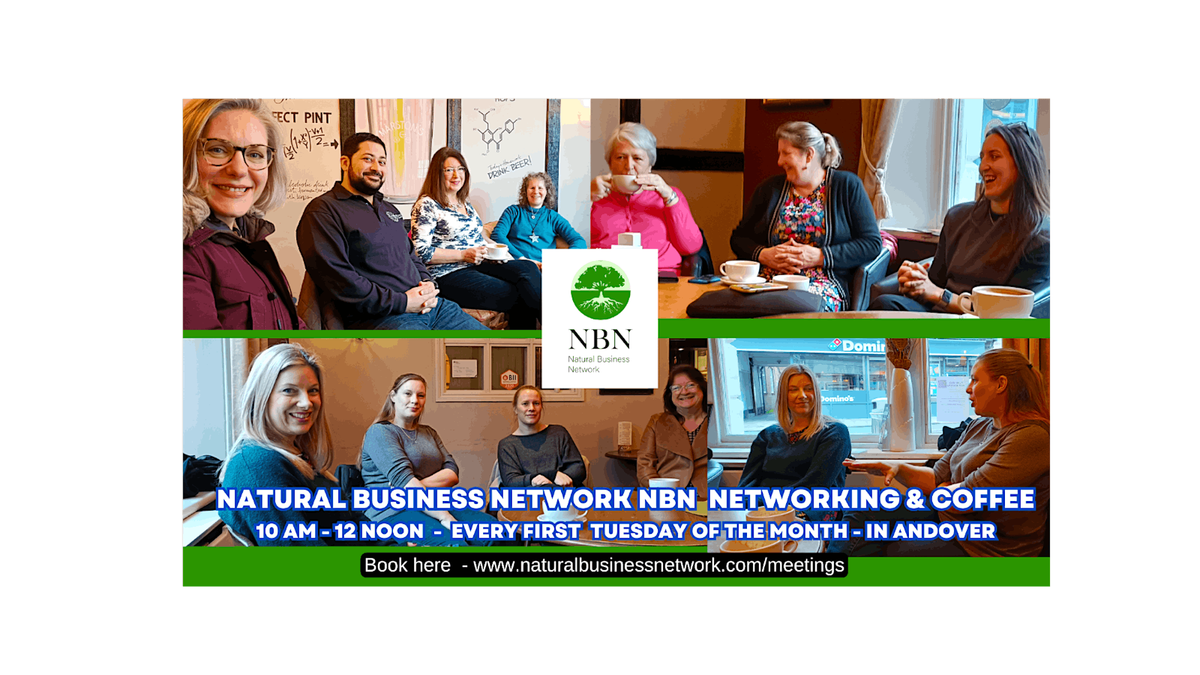 NBN Informal Networking & Coffee Morning, 10 am - 12 noon, in Andover, UK.