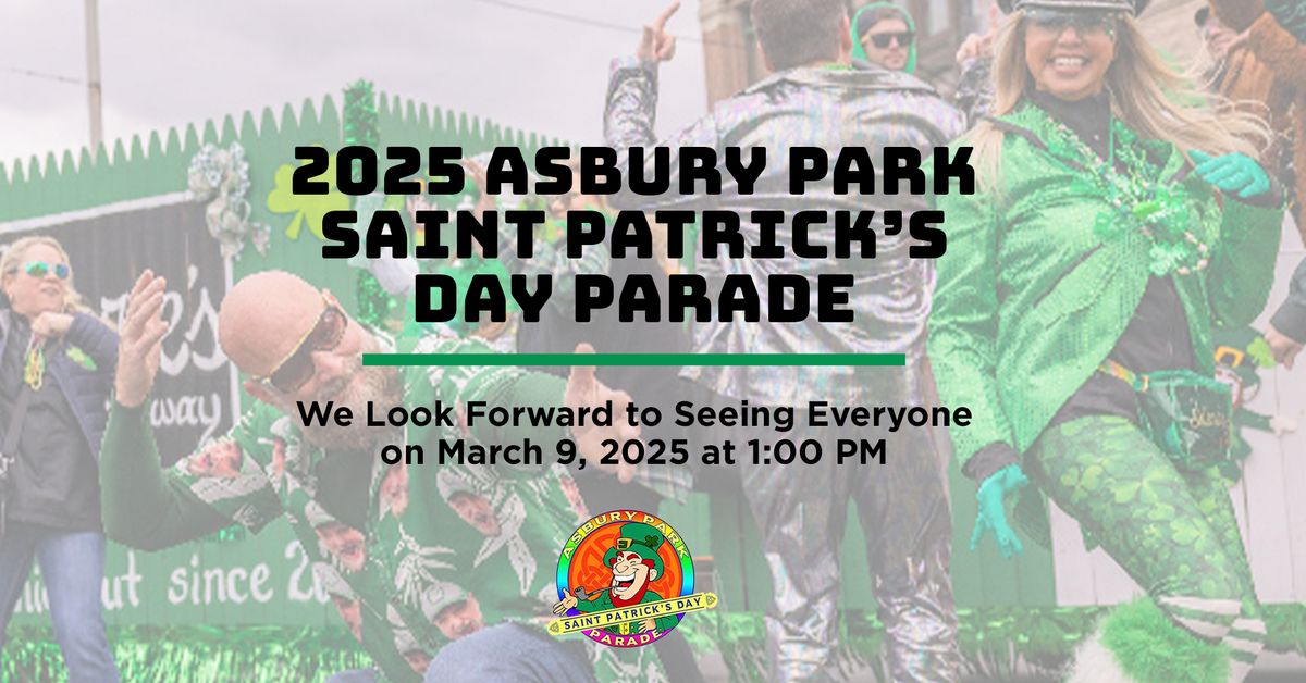 2025 Asbury Park Saint Patrick's Day Parade