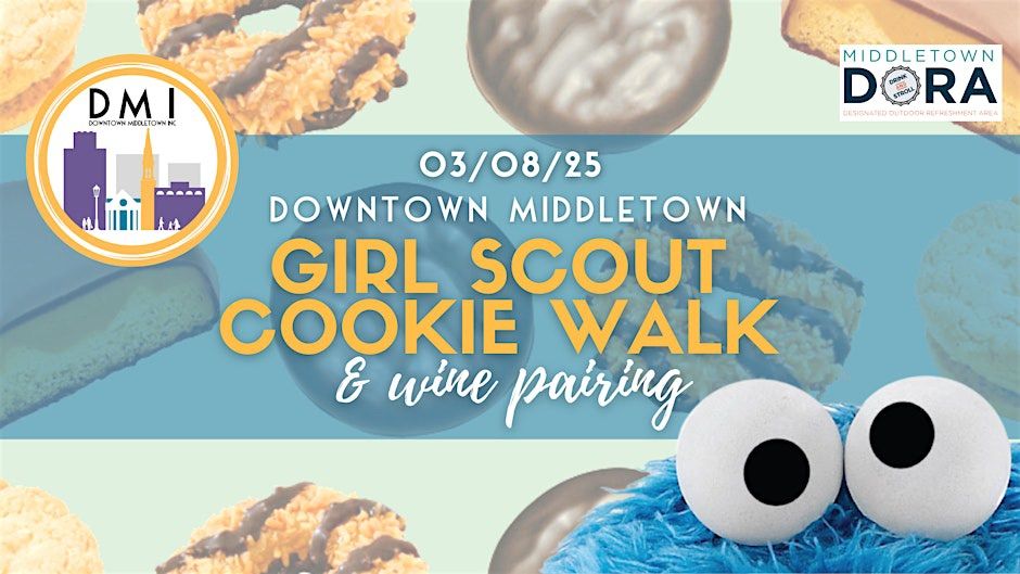 2025 Girl Scout Cookie Walk & Wine Pairing