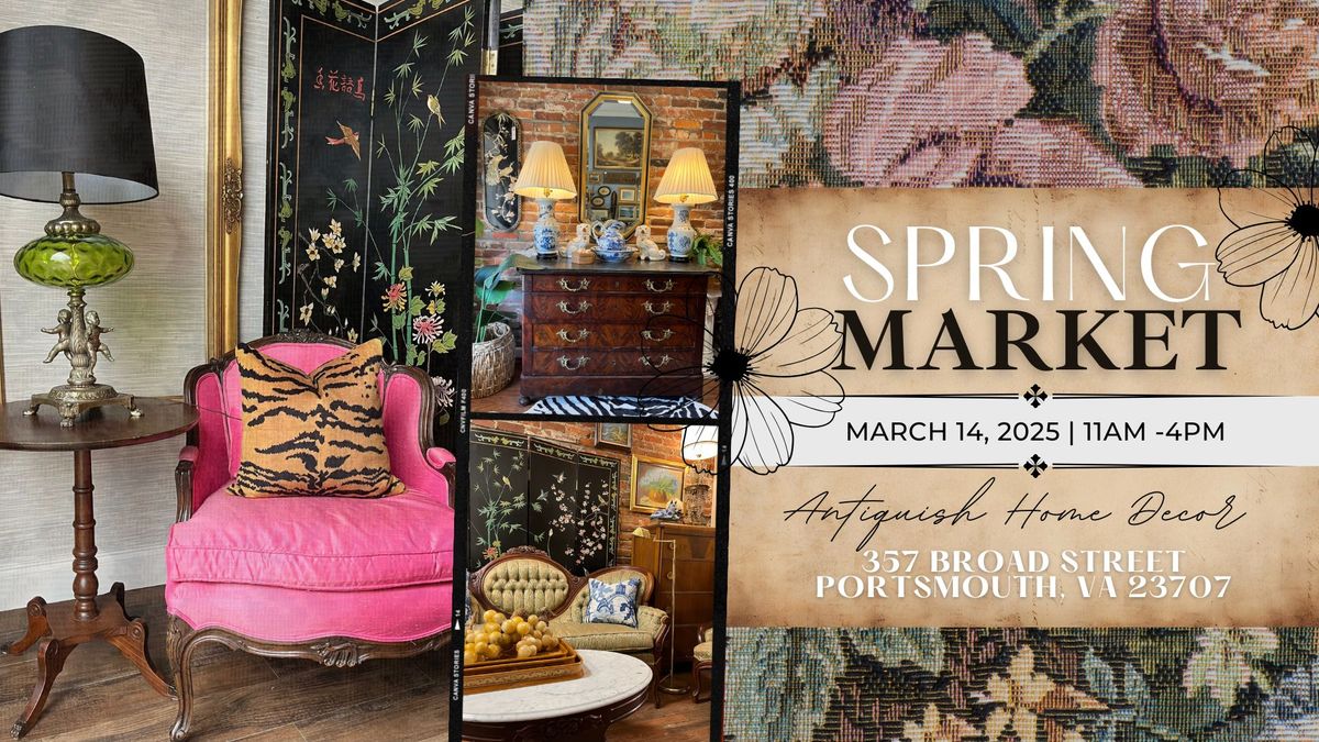 Antiquish Home Decor Spring Market