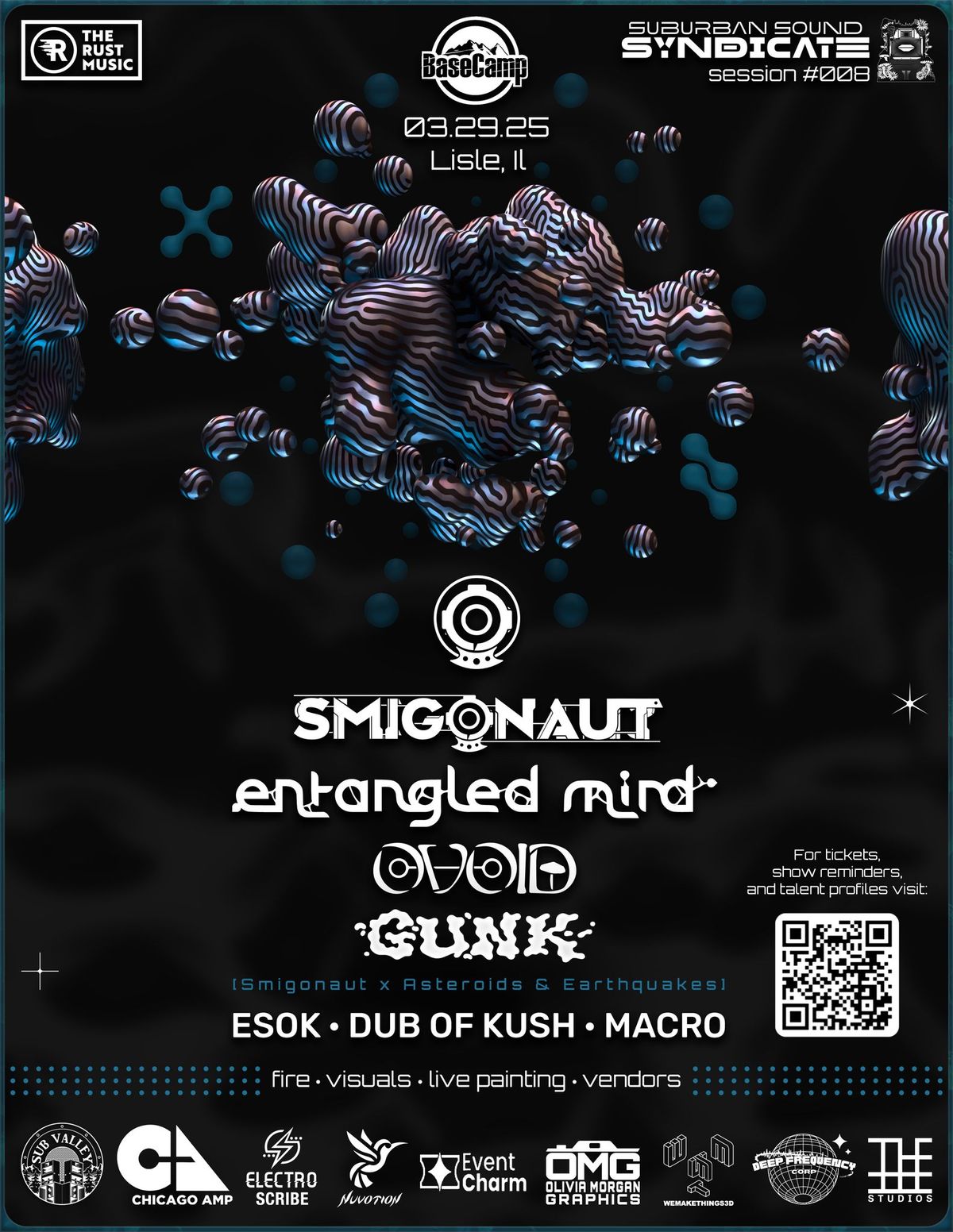 SSSS\/\/008: The Rust Music Takeover ft: Smigonaut, Entangled mind, Ovoid + More!