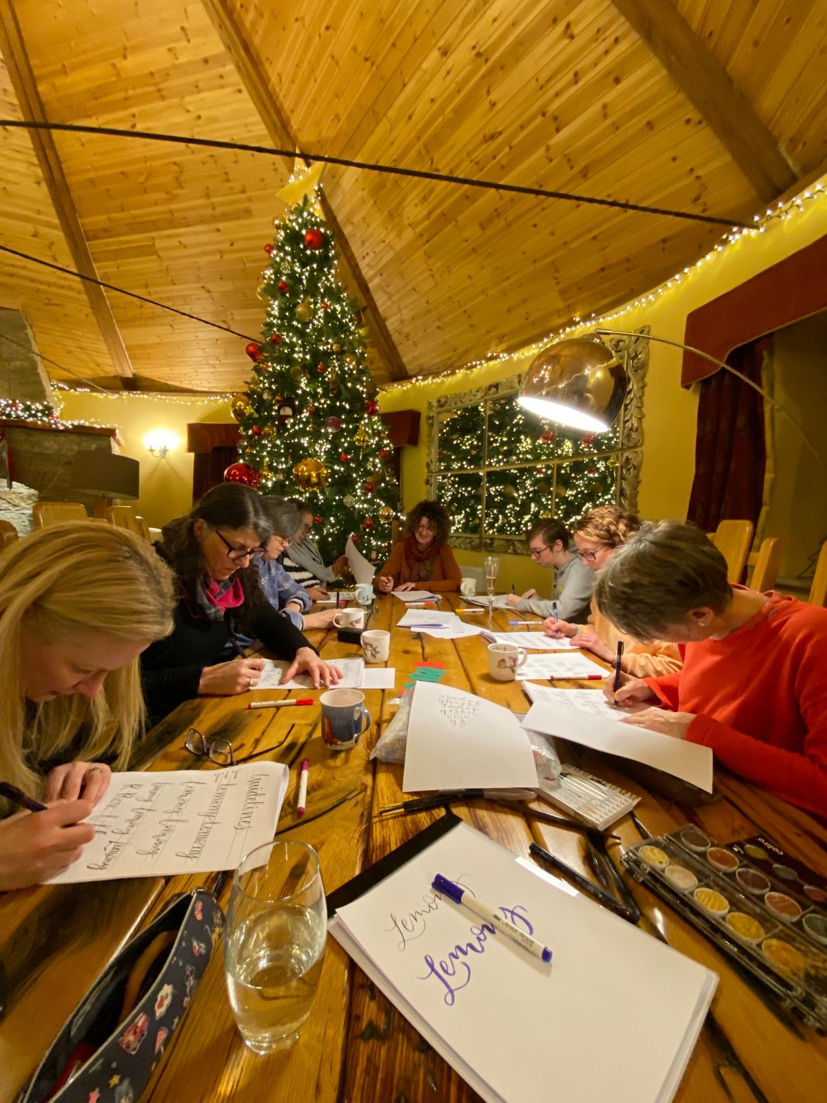 Christmas Calligraphy Workshop