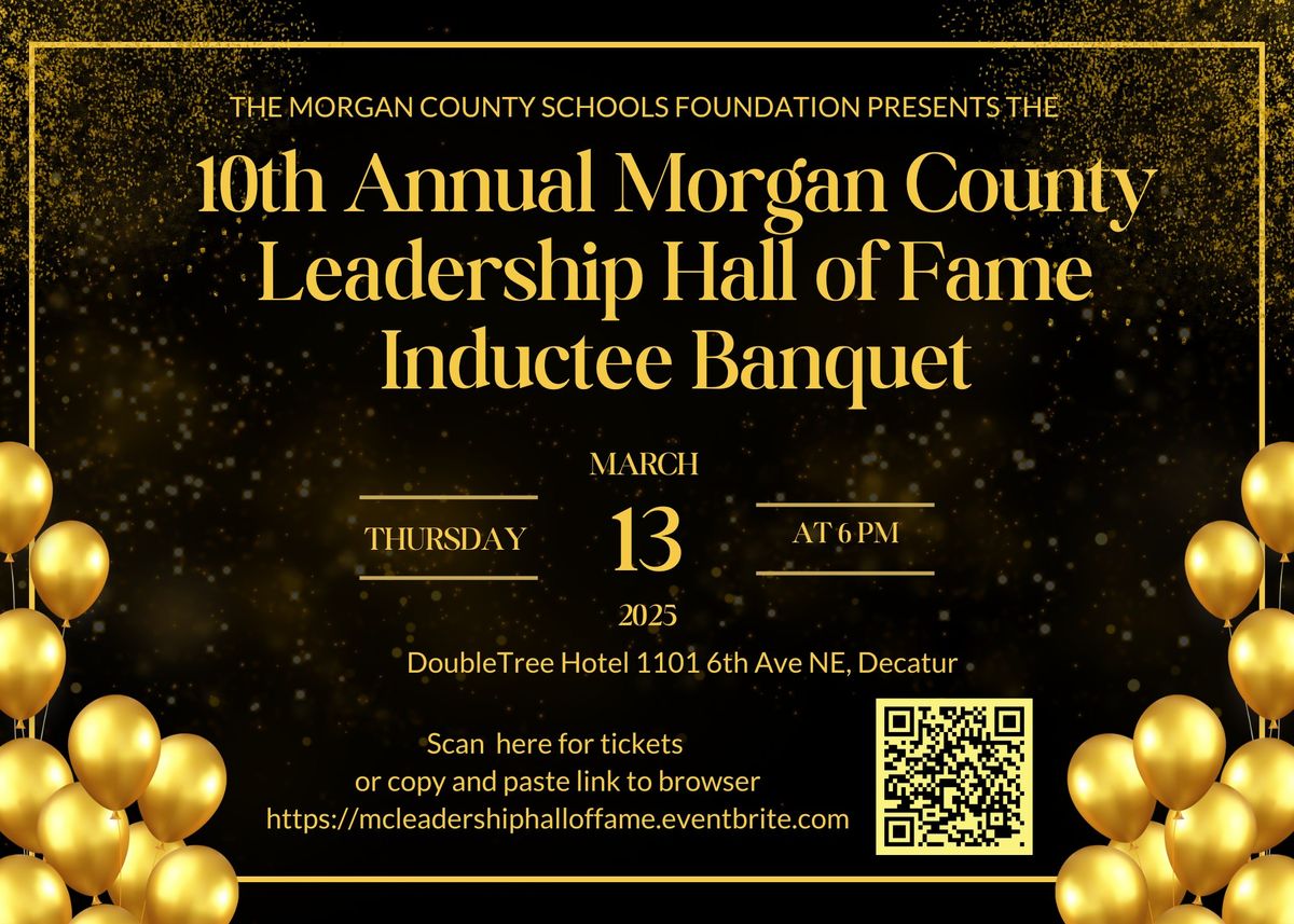 10th Annual Morgan County Leadership Hall Of Fame