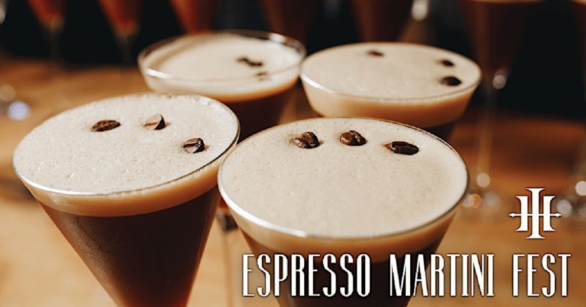 Espresso Martini Fest at Hubbard Inn - $25 Early Bird Tix Include 15 Tastings!