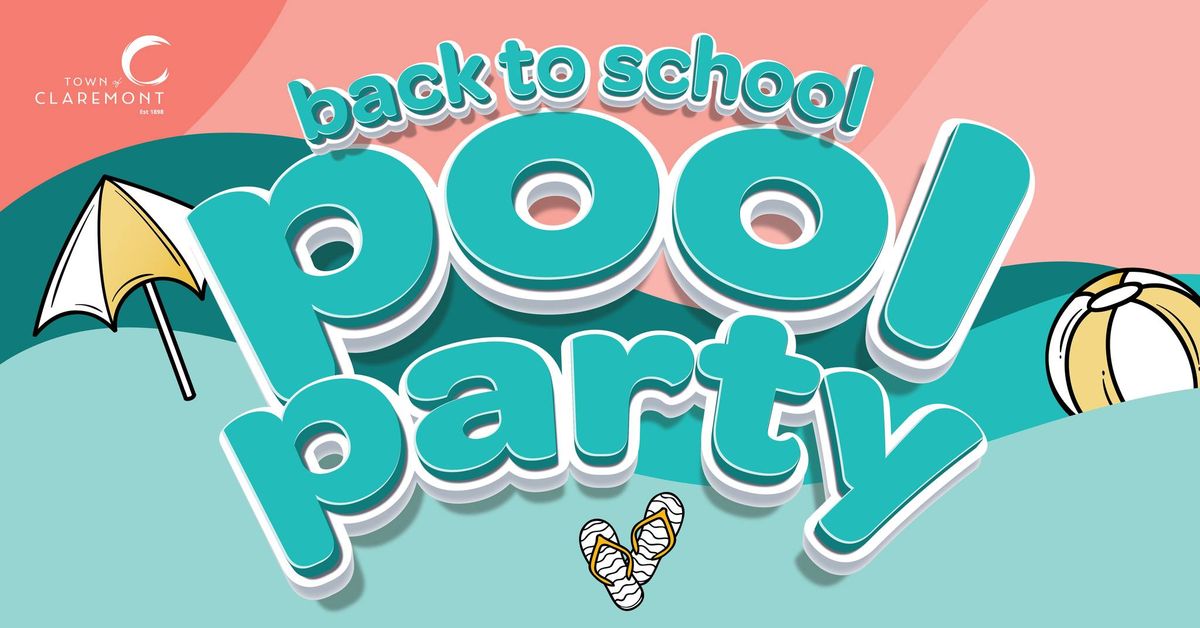 Claremont Aquatic Centre - Back to School party