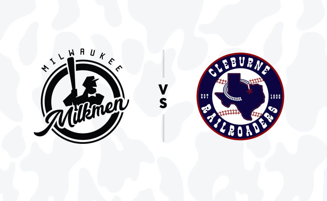 Milwaukee Milkmen at Cleburne Railroaders at La Moderna Field