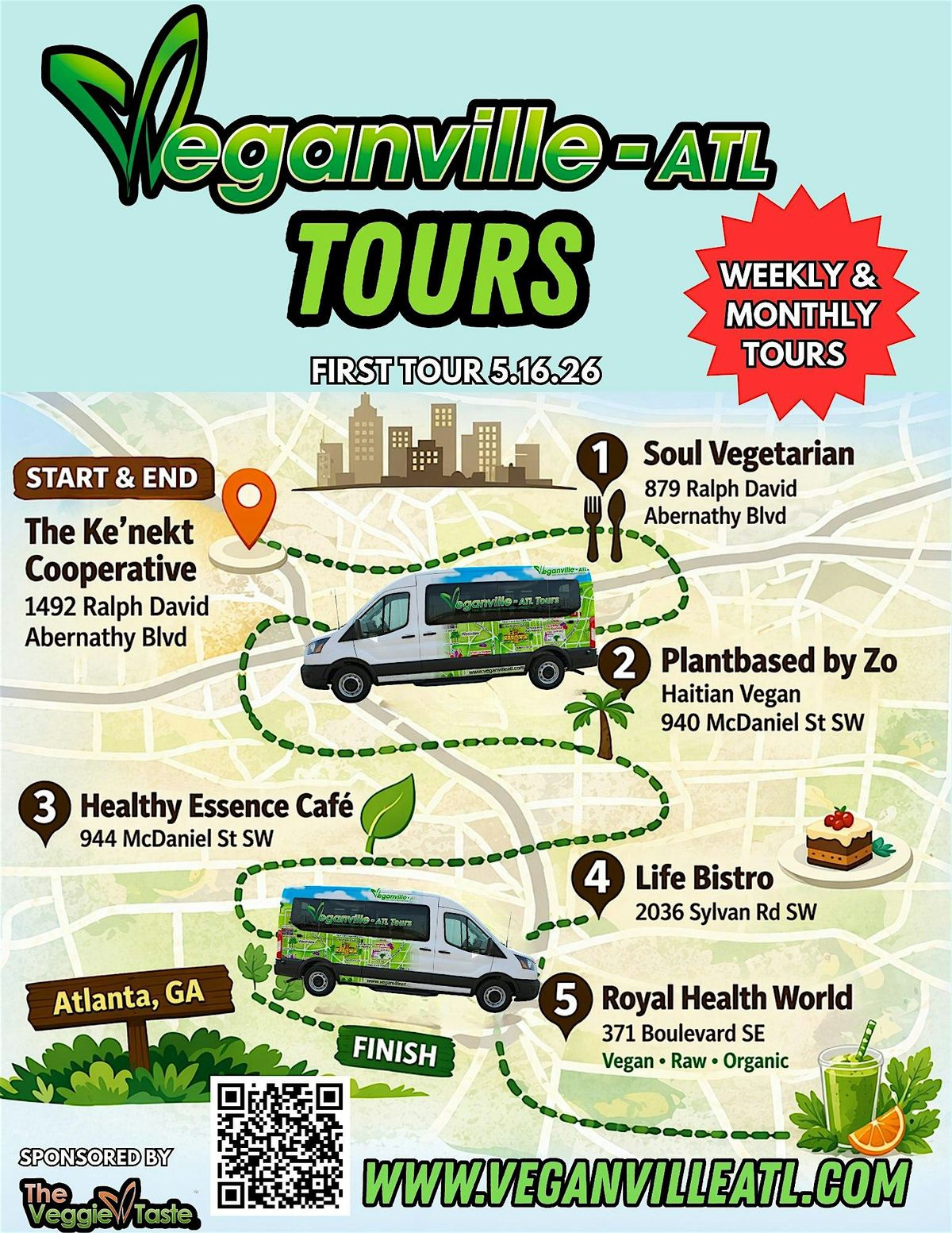 Veganville ATL Tours 5.16.26