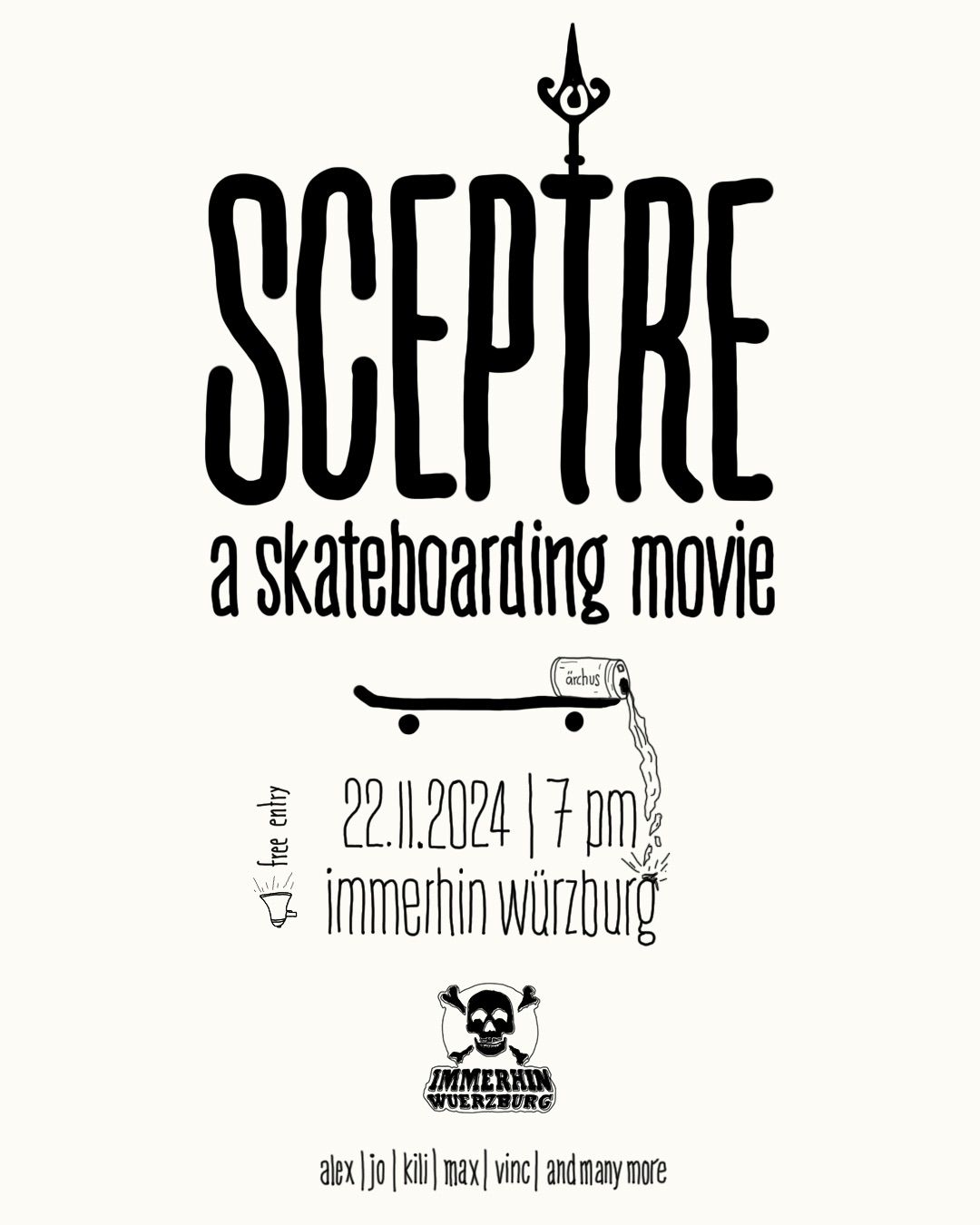 SCEPTRE [\u02c8s\u025bpt\u0259\u02de] \u2013 A Skateboarding Movie