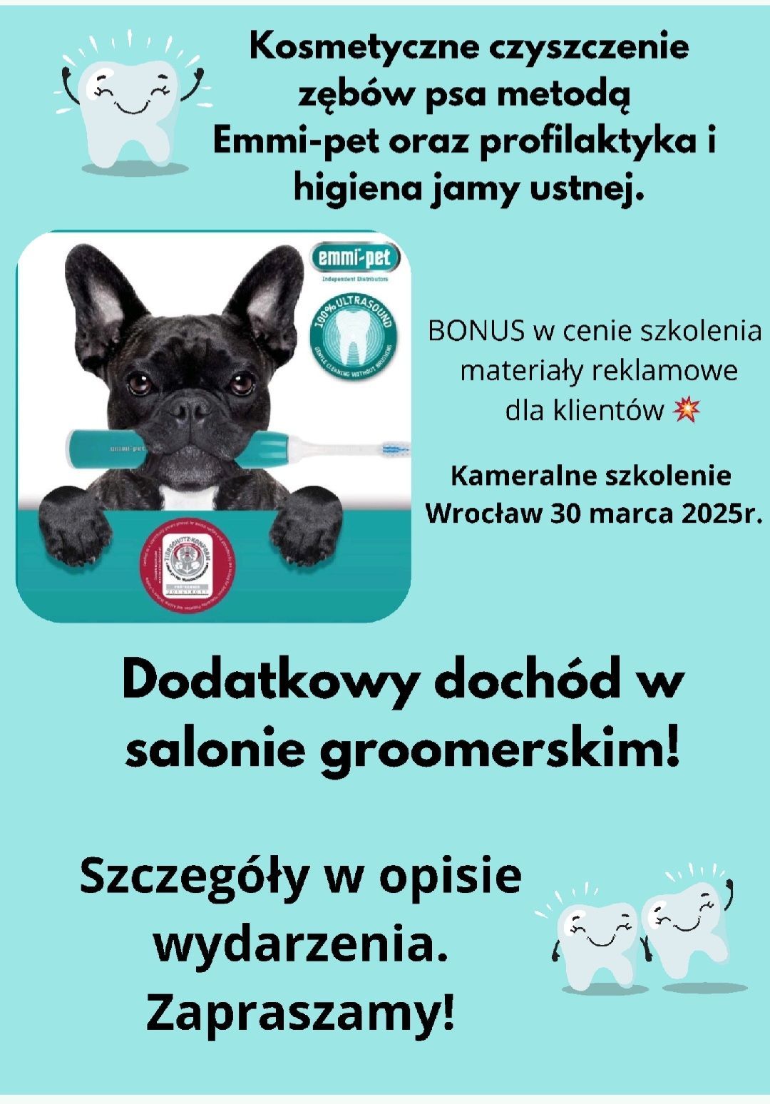 Profesjonalne szkolenie z metody Emmi\u00ae\ufe0f-pet.