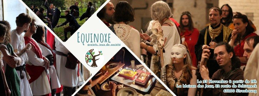 Equinoxe : Soir\u00e9e projets & jeux de soci\u00e9t\u00e9