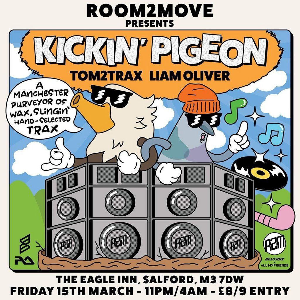 Room2Move presents: Kickin' Pigeon
