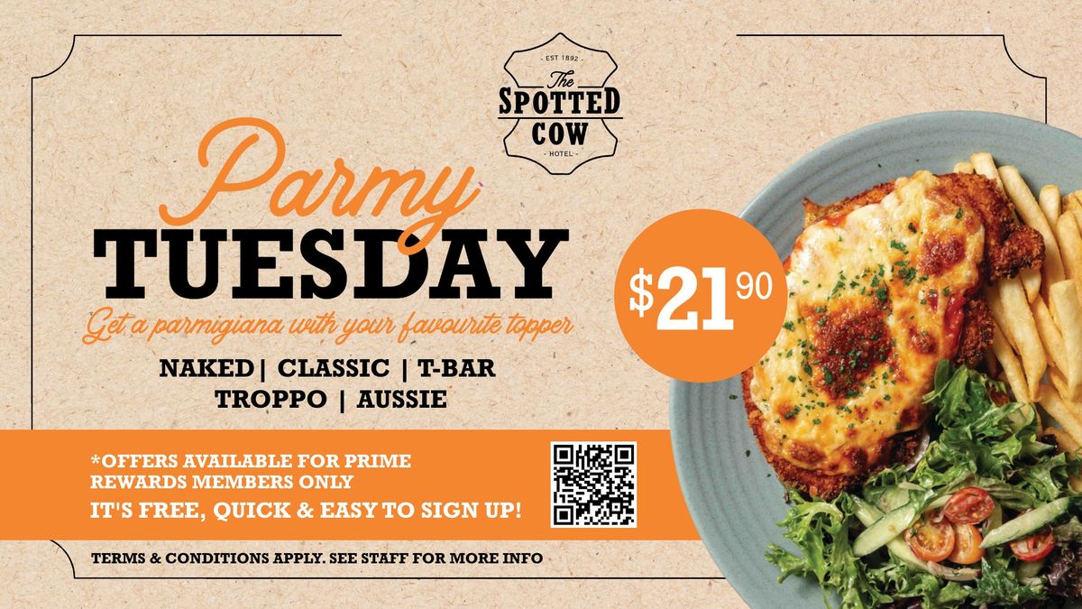 Tuesday Parmy Special