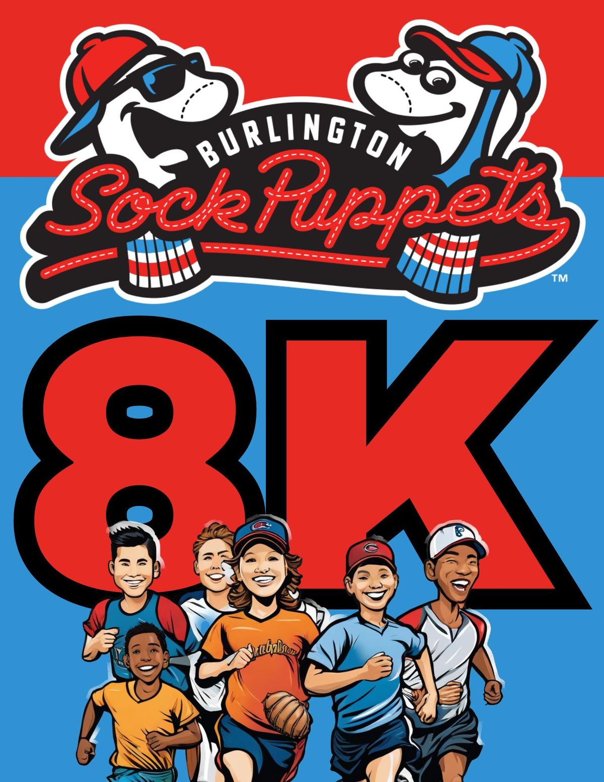 Burlington Sock Puppets 8k on July 13th